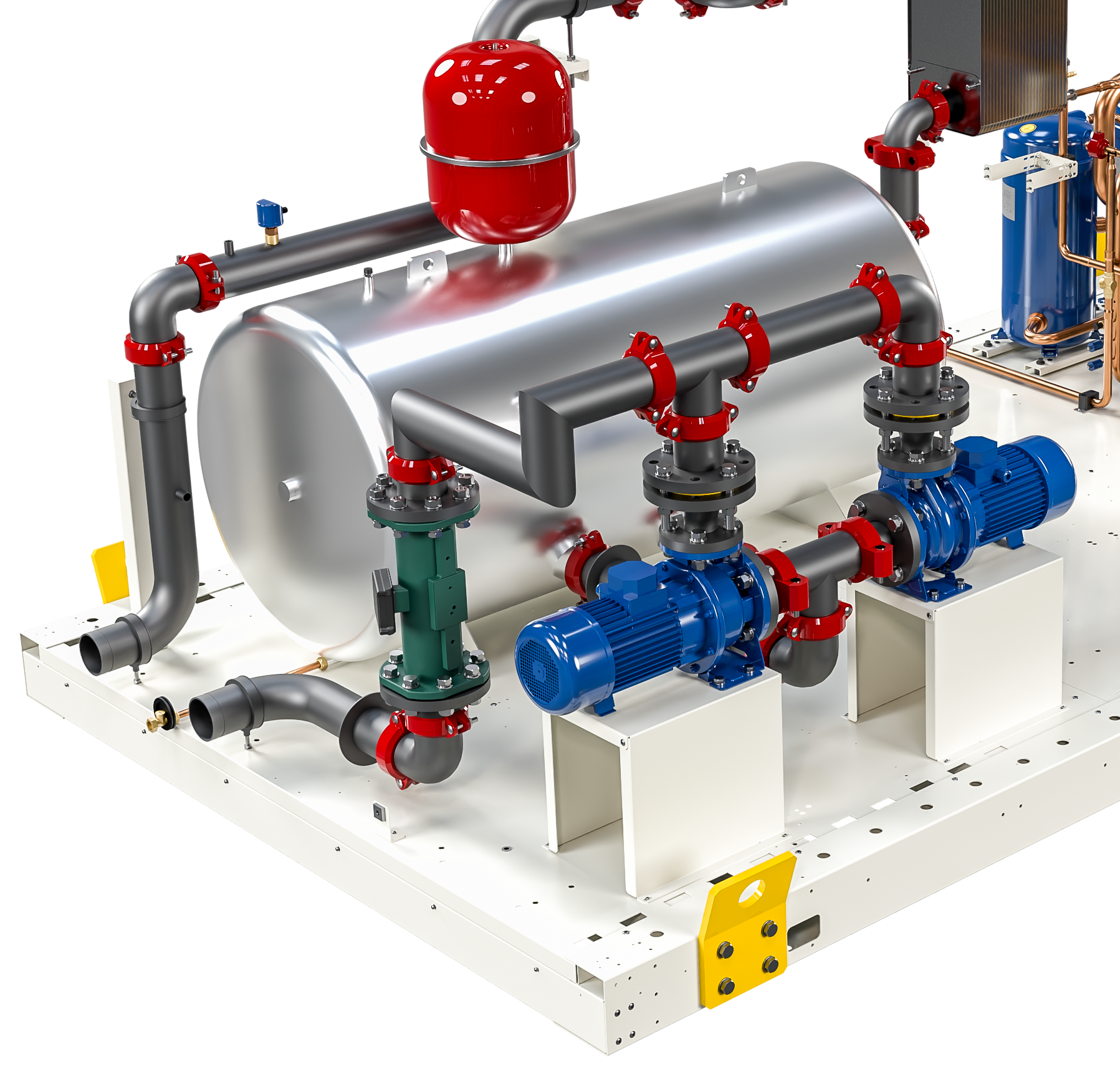 Kit idronico integrato (opzionale)